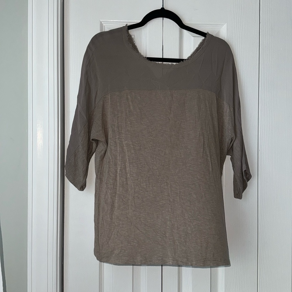 Gently used Anthropology grey top by Dolan